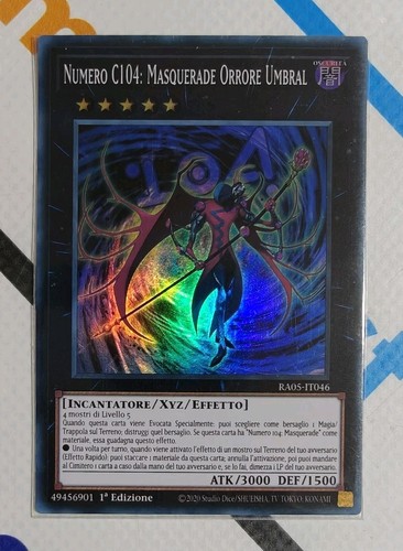 Numero c104 masquerade - numero, orrore