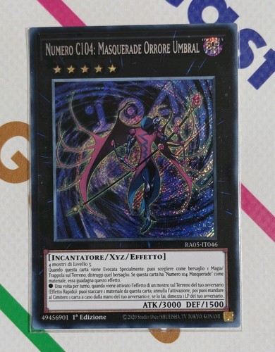 Numero c104 masquerade orrore - c104:,