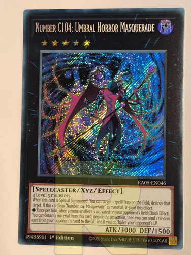 Numero c104 masquerade orrore - c104,
